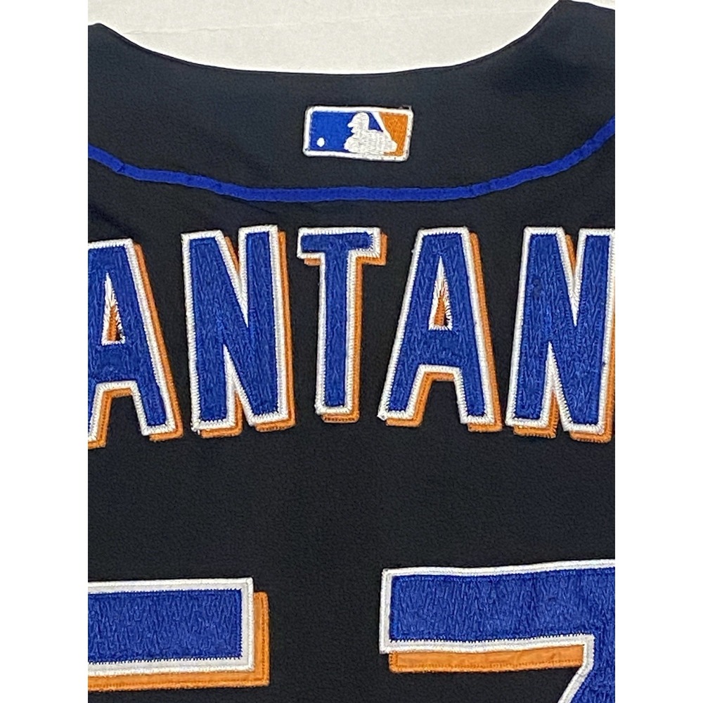Johan Santana 2008 New York Mets Shea Stadium Closing Patch Men's Jersey. 2XL - Picture 6 of 7